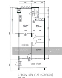 Blk 121 Ang Mo Kio Avenue 3 (Ang Mo Kio), HDB 3 Rooms #202471342